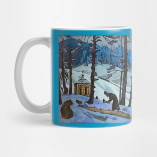 St. Sergius the Builder by Nicholas Roerich Mug